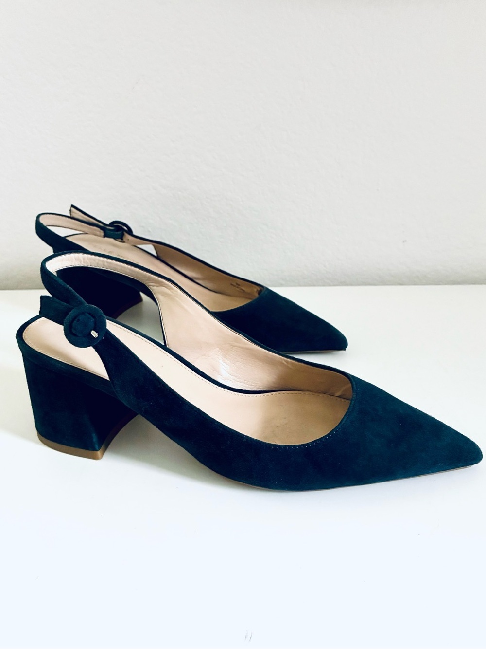 Preowned Pelle Moda block heels size 9